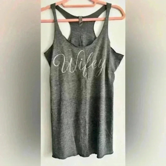 Next Level Apparel - Racerback Tank Top - Wifey - Picture 1 of 3